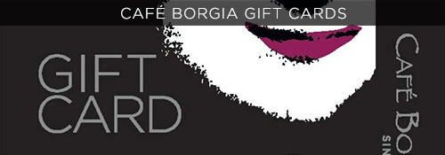 Cafe Borgia Gift Cards Planning